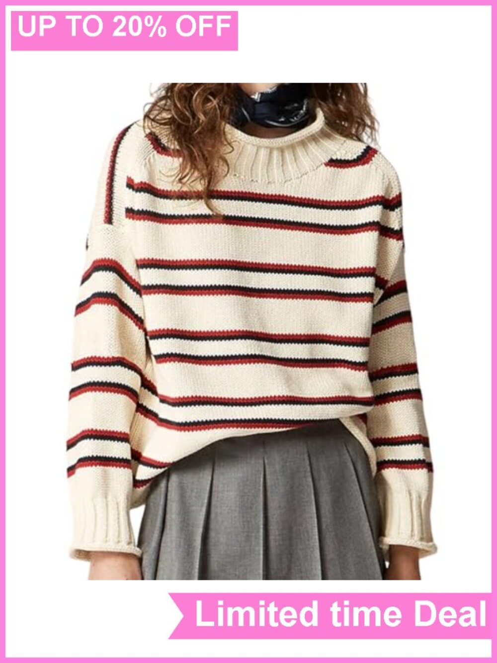 Oversized Roll Neck Sweater Long Sleeve Pullover Casual Fall Top